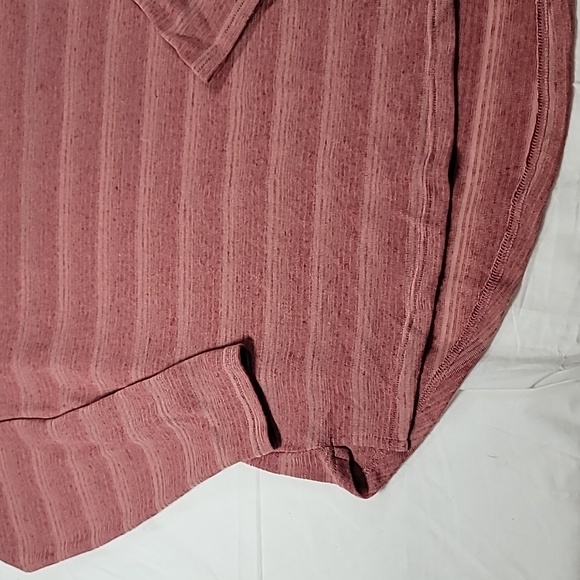 Kuhl Sylvie Linen Blend Long Sleeve Lightweight Knit Pullover Shirt Pink Sz XL - Picture 4 of 16